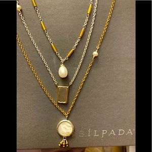 New Silpada Tiered Sterling Silver Convertible CHARISMA Necklace N3186 7 Ways